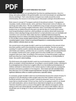 How to write disclosure statement