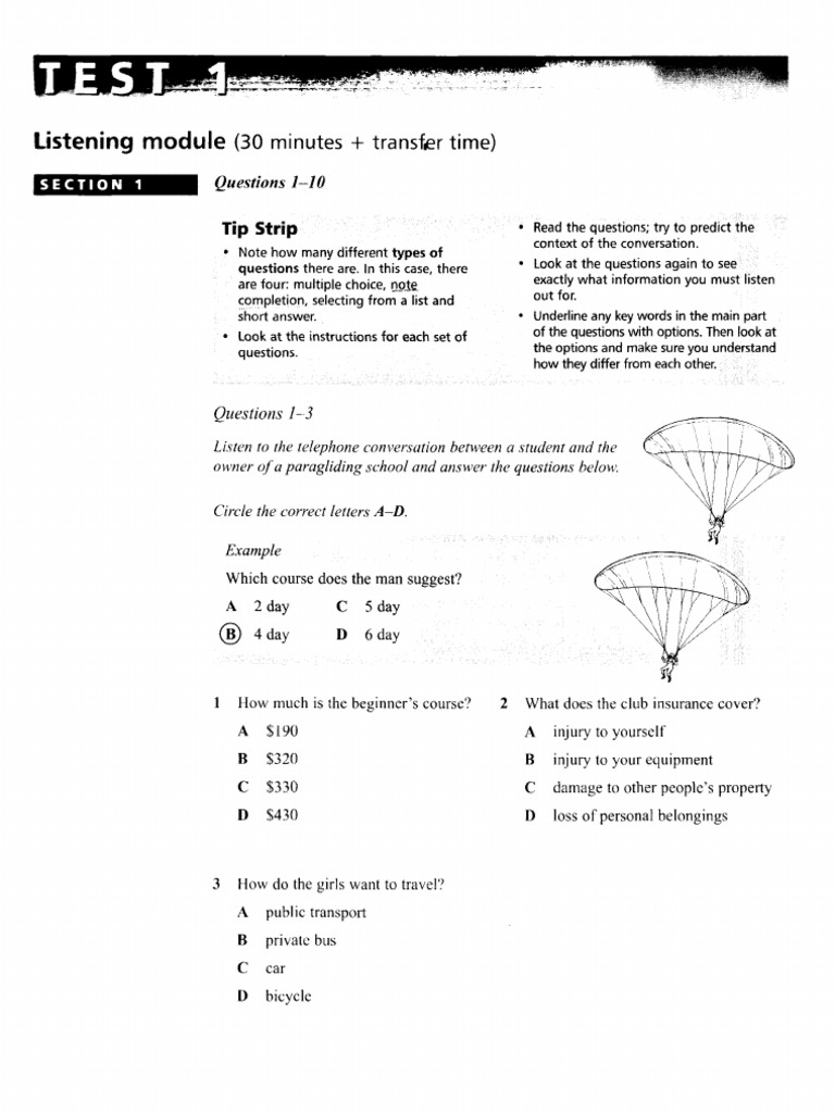 IELTS Practice Test Plus 1 Guide | PDF