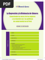 La Depresión y la Violencia de Género