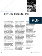 2007 Issue 4-5 - For One Beautiful Day - Counsel of Chalcedon