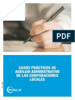 Supuestos Teorico Practicos Auxiliar Administrativo de Las Corporaciones Locales