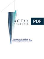 Actix Analyzer Training Manual For GSM
