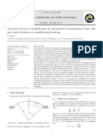 Méthode Inverse D'identification de Paramètres D'écoulement D'une Tôle Par Essai Jovignot en Considération Isotrope.