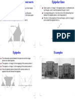 X P x x C C X C C x x π C C X x π x C C C x l π l x X x: epipolar plane