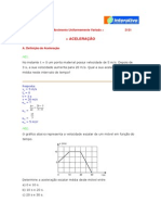 ACELERAÇÃO