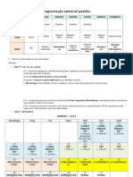 Plano de Estudo