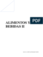 Antologia Alimentos y Bebidas II