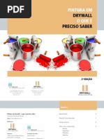 Manual de Pintura Em Drywall