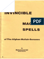 Mohammed Ali - Invincible Spells of the Afghan Mullah Sensees