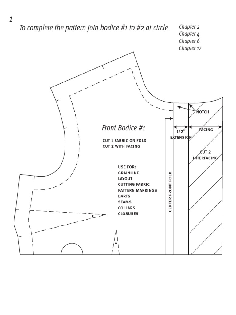 Sewing Pattern Notches and Cuts Guide | PDF | Seam (Sewing) | Sewing