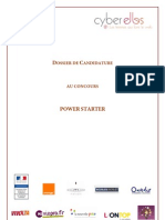 Dossier de Candidature - Power Starter