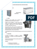 Máquinas y Equipos Empleados para La Industria Cárnica Planta de Carne