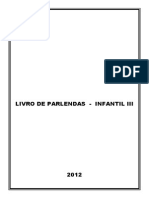 Livro Parlendas Infantil Tres