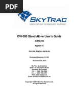 Dvi-300 S User's Guide (Doc0499) r01-001