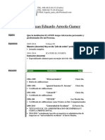 Curriculum - Juan - Arreola Actualizado A Mayo 2014