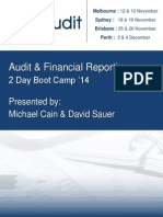 Audit & Financial Reporting (Boot Camp) 2