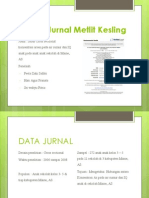 Telaah Jurnal Metlit Kesling