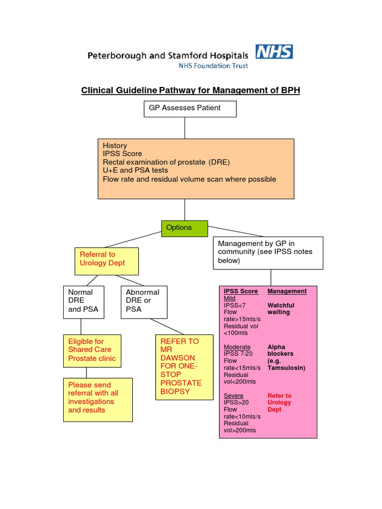 BPH Management Clinical Guidelines | PDF | Science & Mathematics