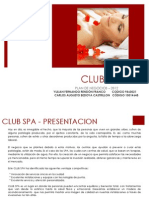 Presentacion Club Spa