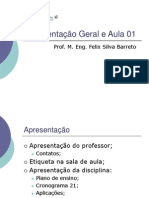 MEC Geral - Apresentação Geral e Aula 01