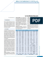 Conciliación Bancaria