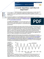 Acoustic Impedance