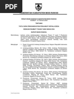 Perda Kabupaten Musi Rawas Noomor 16 Tahun 2008 Tentang Penjabat Kepala Desa (PJS)