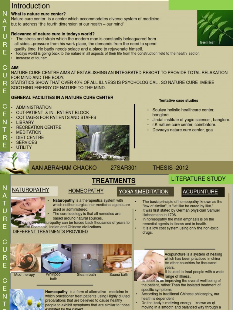 Nature Cure Center Naturopathy Homeopathy