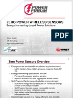 Zero Power Wireless Sensors