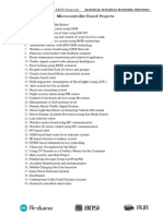 Microcontroller Based Projects