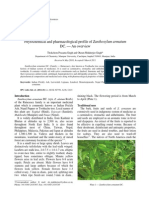 Phytochemical and Pharmacological Profile of Zanthoxylum Armatum