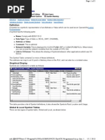 About Symbol Tables