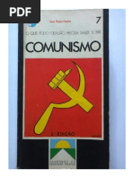 O Que Todo Cidadão Precisa Saber Sobre o Comunismo - José Paulo Netto