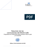 Resumen World Cafe