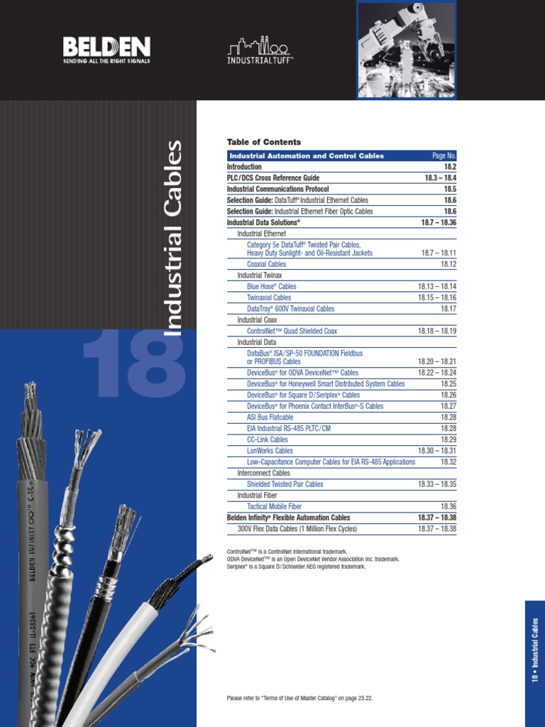 Belden Coax Cable Specs Chart – Coaxial Cable Size Chart – DSXE