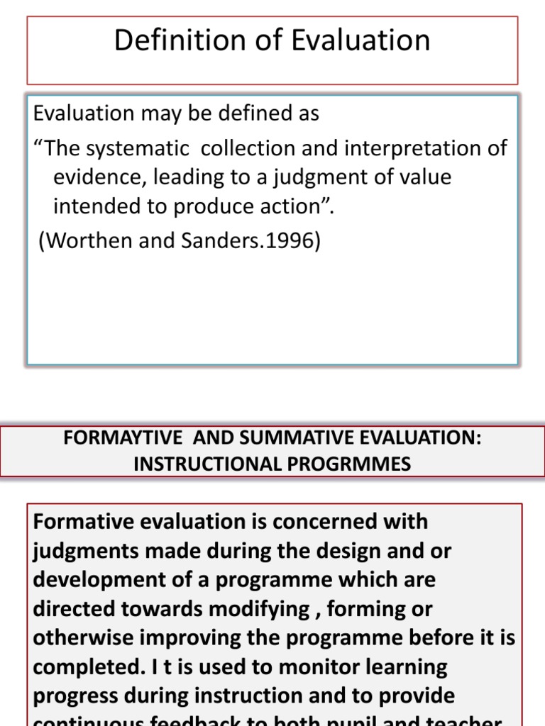 Formative Evaluation | PDF | Evaluation | Quality Of Life