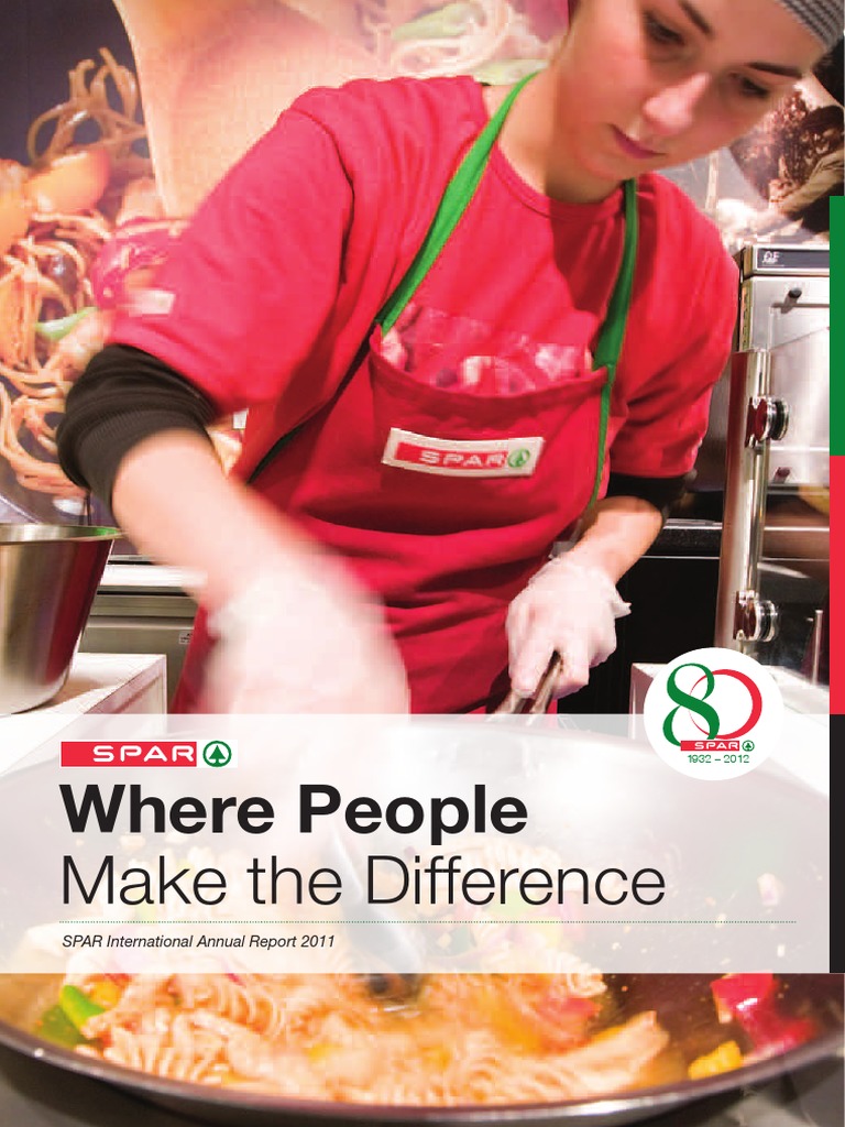 Spar International Annual Report 2011 PDF Retail Supermarket