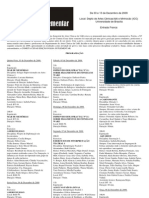 De 03 E 13 de Dezembro de 2009 Local: Depto de Artes Cênicas/Ida E Minhocão (Icc) Universidade de Brasília Entrada Franca