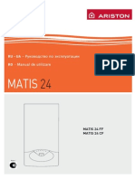 Manual de Utilizare Centrala Ariston Matis 24ff Kit Evac 2013404