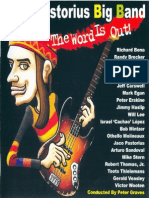 Jaco Pastorius Big Band - The Word Is Out (CD Book)
