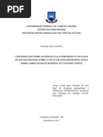 Antropologia e Performance