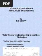 Hydraulic and Water Resources Engineering: by B.S. Murty