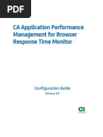 APM - 9.5 - Browser Response Time Monitor Guide