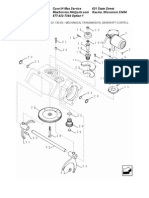 Case IH Max Service Mechanical Transmission Gearshift Control Parts Diagram