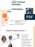 How To Balance Strike in Personal and Professional Life