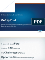 Ford CAE Landscape, Challenges, and Opportunities