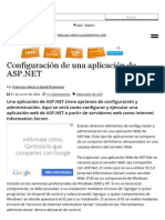 Configuración de Una Aplicación de ASP PDF