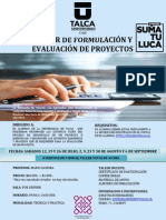 Afiche y Syllabus Form. y Eval. de Proy. 2014