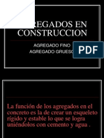 Agregados en Construccion