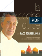 Paco Torre Blanca La Cocina Dulce